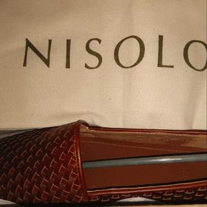 Brand new, hand woven, Mara slip on shoes by Nisolo.